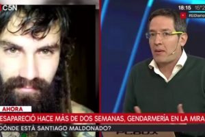 Relato sobre la detención de Santiago Maldonado