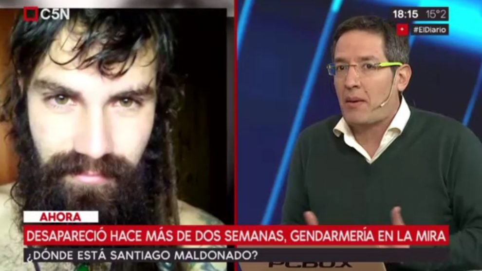 Relato sobre la detención de Santiago Maldonado