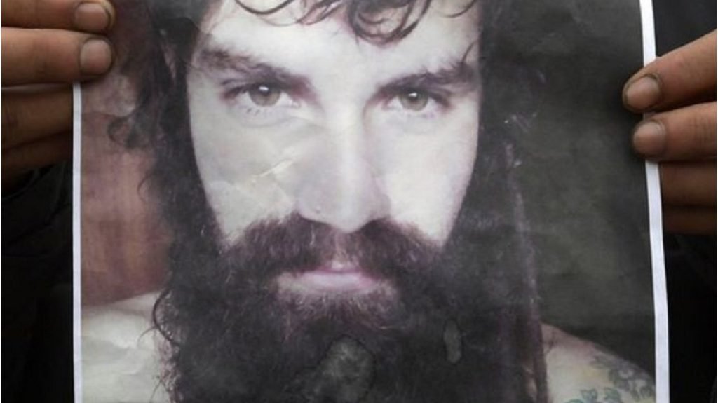 Santiago Maldonado en la lista de Interpol