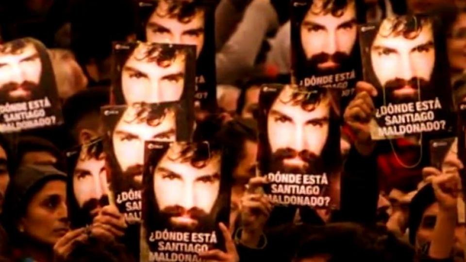 CIDH le reclamó al Estado argentino por Santiago Maldonado
