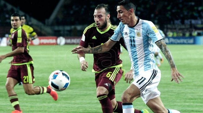Eliminatorias Sudamericanas Rusia 2018. Argentina-Venezuela