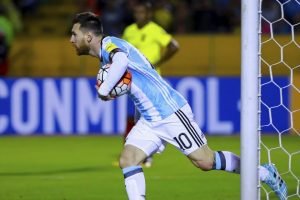 Los goles de Messi en Argentina -Ecuador