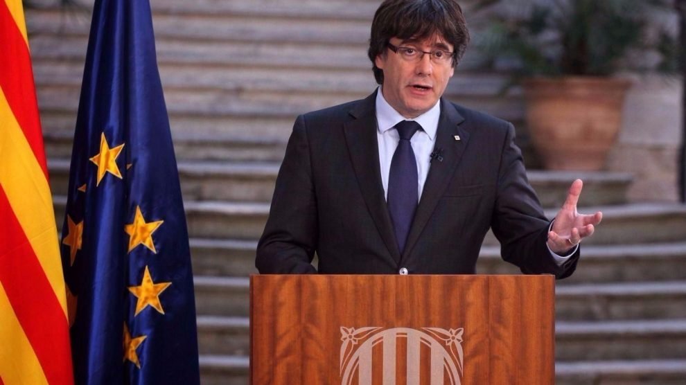 Ordenan la detención de Puigdemont