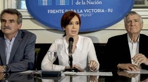 Conferencia de CFK luego del pedido de desafuero y prisión