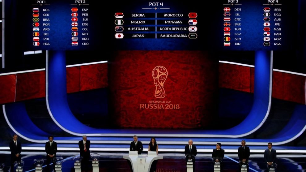 Rusia 2018 ¿Cómo quedaron los grupos?