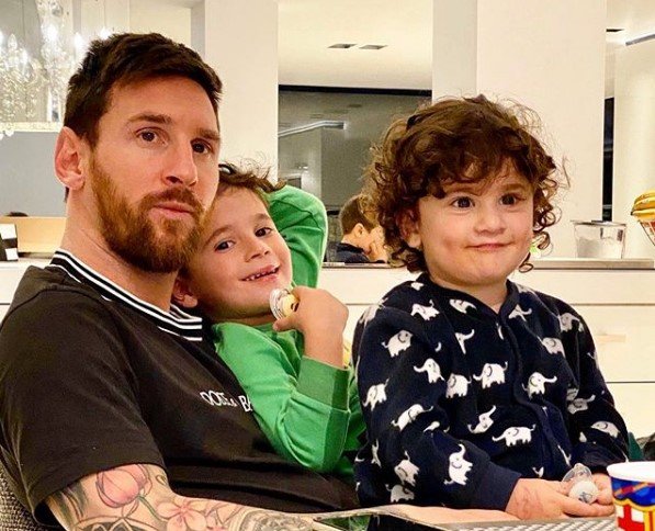 Lionel Messi en cuarentena