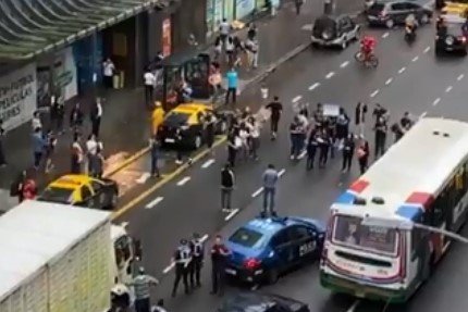 Trabajadores protestaron