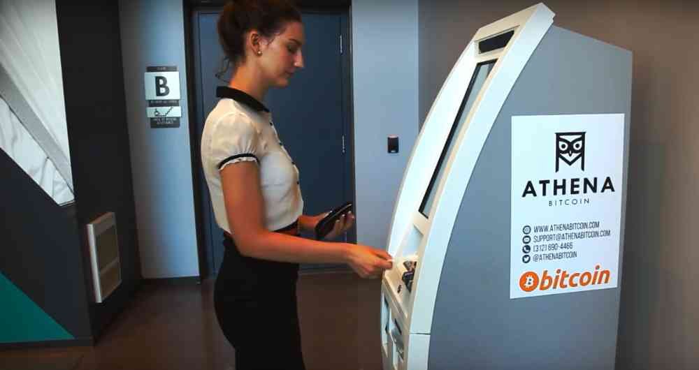 bitcoin por cajero electrónico