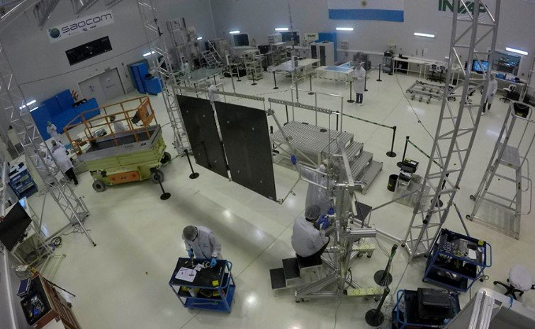 imagen satélite Saocom