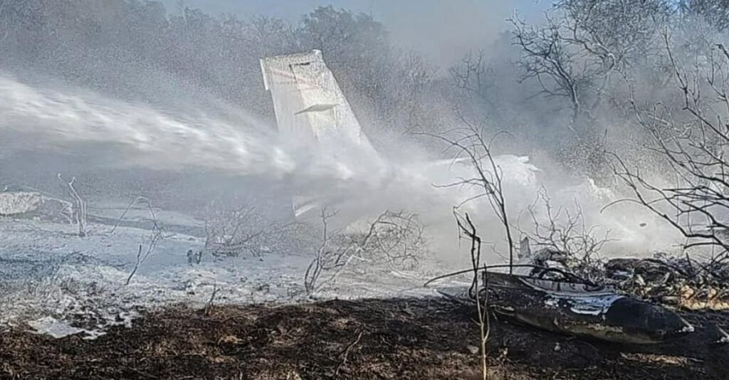 imagen avioneta Juan Chediack