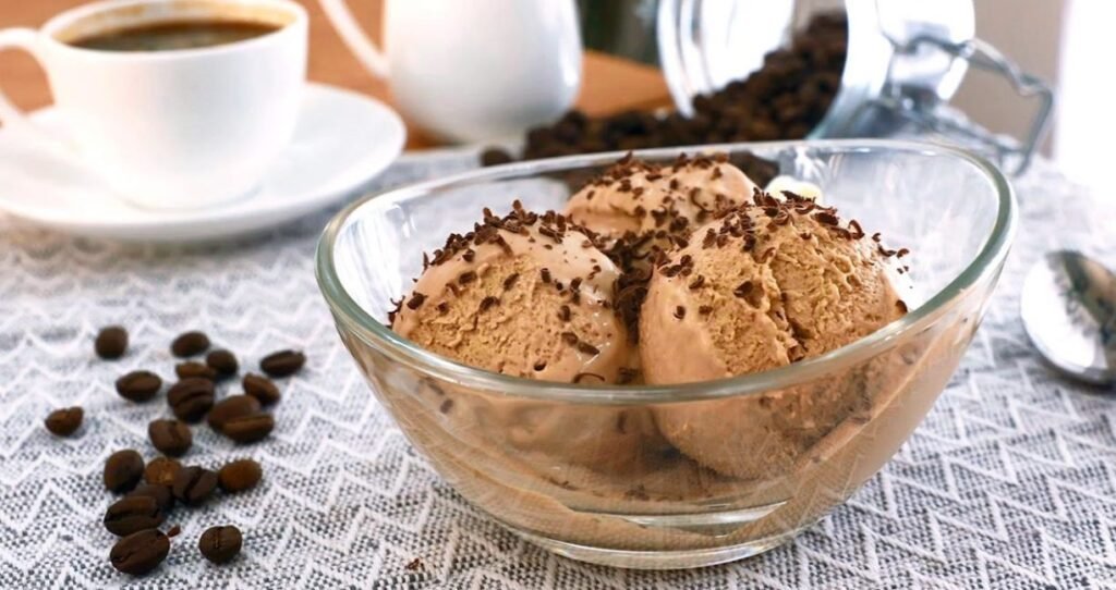 Helado de Café Casero sin azúcar