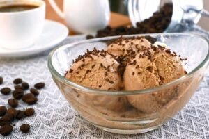 Helado de Café Casero sin azúcar