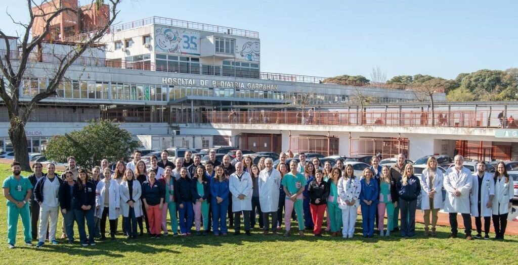 imagen profesionales del Hospital Pediátrico Garrahan