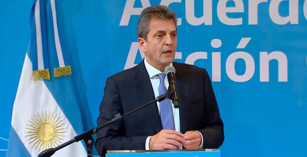 Sergio Massa recursos naturales