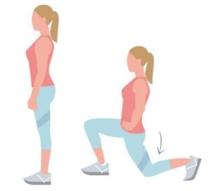 imagen Zancadas alternas