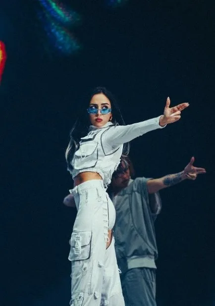 Nicki Nicole en el Movistar Arena