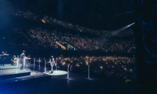 Nicki Nicole en el Movistar Arena