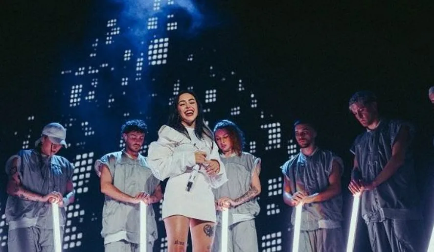 Nicki Nicole en el Movistar Arena