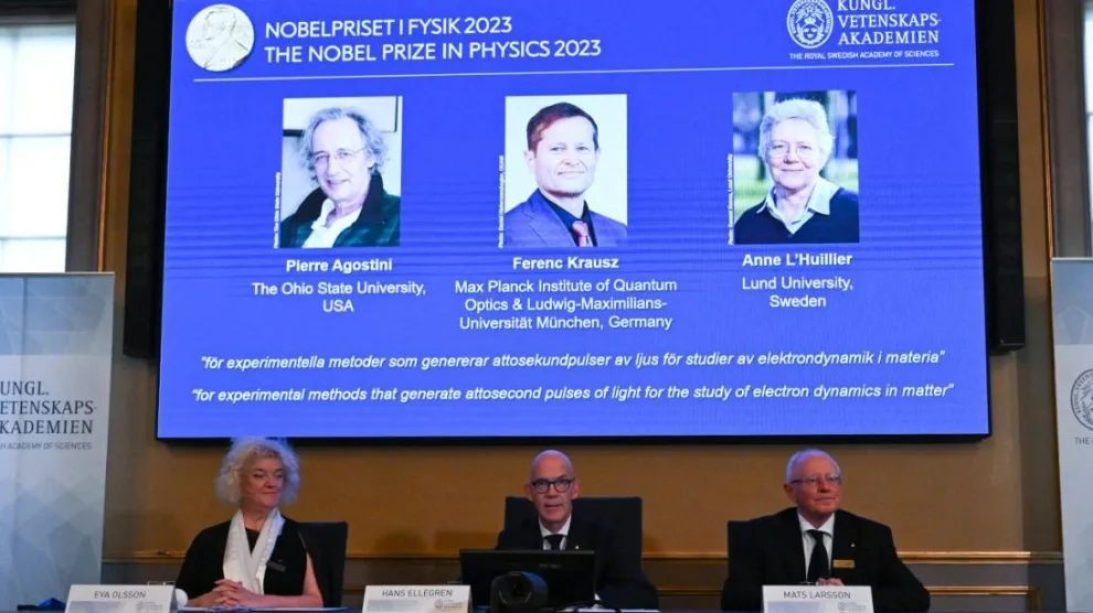 Dinámica de electrones en átomos