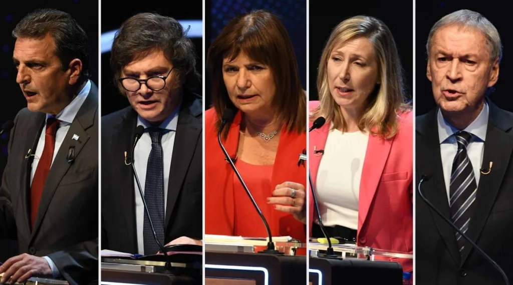 Debate candidatos presidenciales
