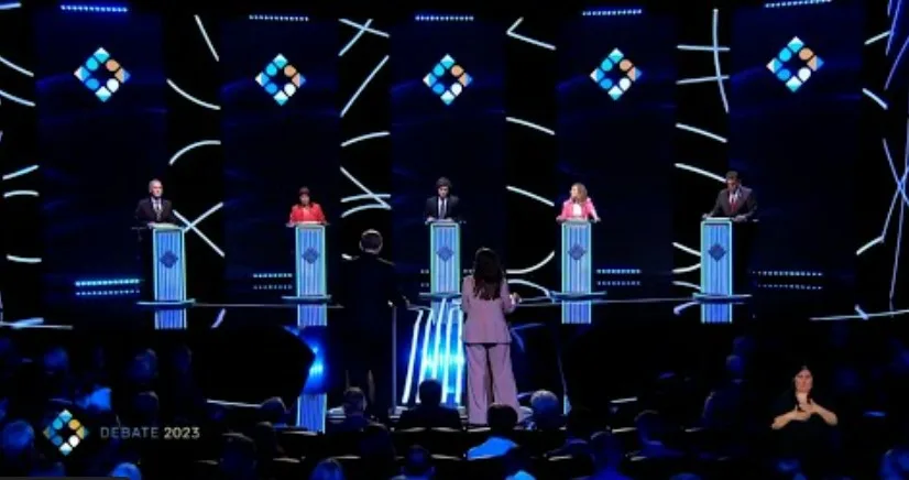 Debate candidatos presidenciales