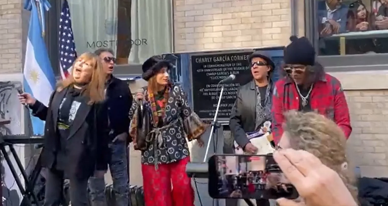 Charly García en Nueva York